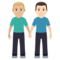 Due Uomini Che Si Tengono Per Mano: Carnagione Medio-Chiara, Carnagione Chiara
