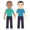 Due Uomini Che Si Tengono Per Mano: Carnagione Media, Carnagione Chiara