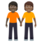 Persone Che Si Tengono Per Mano: Carnagione Scura, Carnagione Medio-Scura