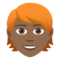 Persona: Carnagione Medio-Scura, Capelli Rossi