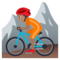 Ciclista Di Mountain Bike: Carnagione Media