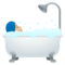 Persona Che Fa Il Bagno: Carnagione Medio-Chiara