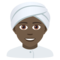 Persona Con Turbante: Carnagione Scura