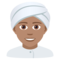 Persona Con Turbante: Carnagione Media