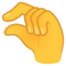Mano Che Fa Il Gesto Del Pizzico