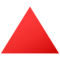 Triangolo Rosso Con Punta Verso L’Alto