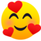 Faccina Sorridente Con Cuori