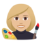 Artista Donna: Carnagione Medio-Chiara