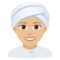 Donna Con Turbante: Carnagione Medio-Chiara