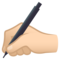 Mano Che Scrive: Carnagione Chiara