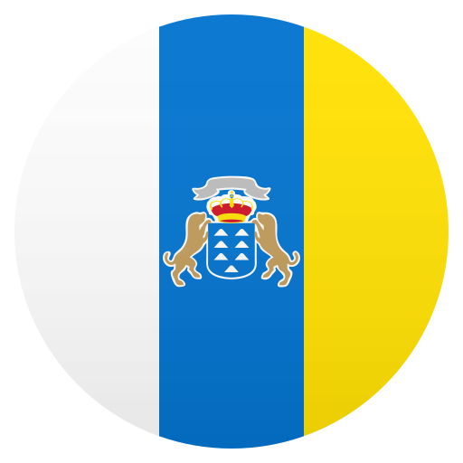 Flaga: Wyspy Kanaryjskie