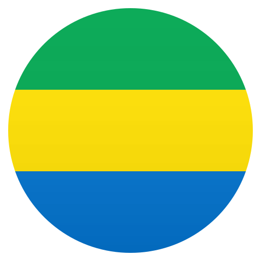 Flaga: Gabon