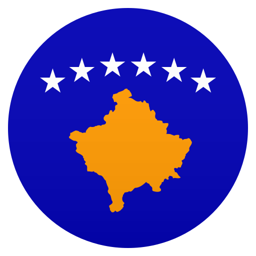 Flaga: Kosowo