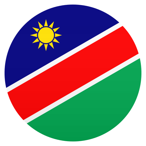 Flaga: Namibia