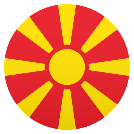Flaga: Macedonia Północna