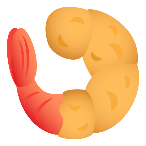 Smażona krewetka