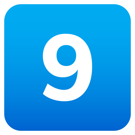 Klawisz z cyfrą 9