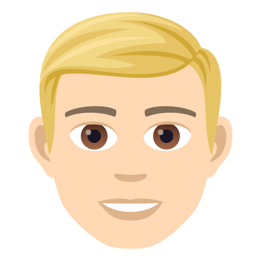 Mężczyzna: Jasny Odcień Skóry, Blond Włosy