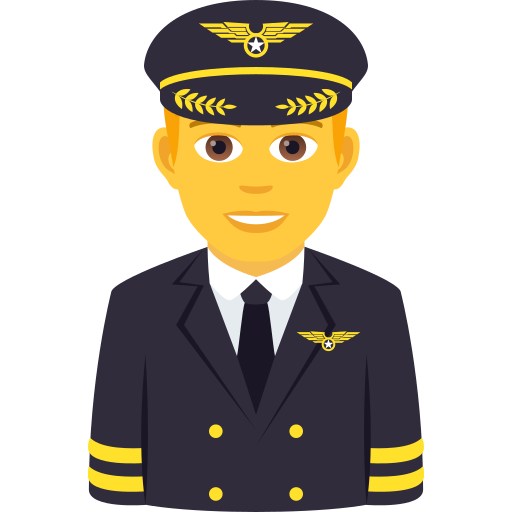 Mężczyzna pilot