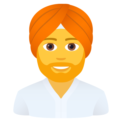 Mężczyzna w turbanie