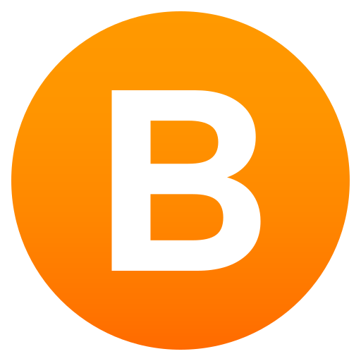 Symbol wskaźnika regionalnego Litera B