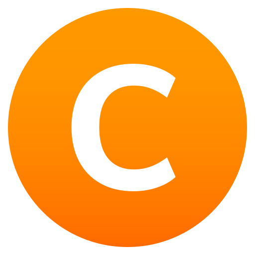 Symbol wskaźnika regionalnego Litera C