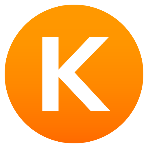 Symbol wskaźnika regionalnego Litera K