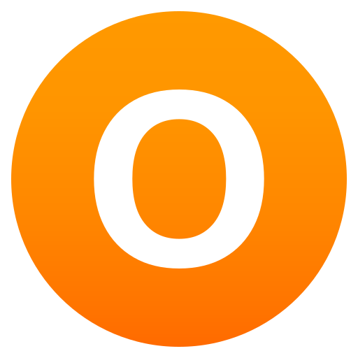 Symbol wskaźnika regionalnego Litera O