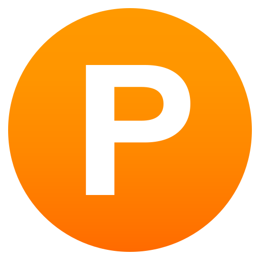 Symbol wskaźnika regionalnego Litera P