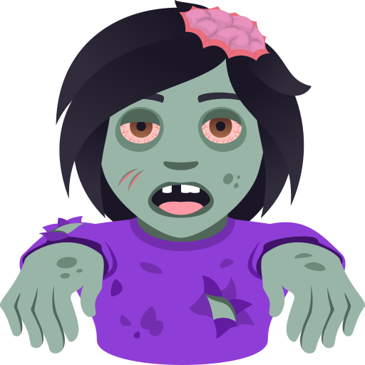 Kobieta zombie