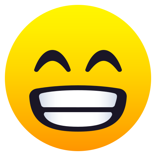 Strahlendes Gesicht Mit Lachenden Augen