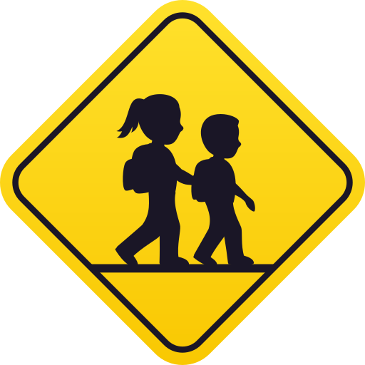 Kinder Überqueren Die Straße