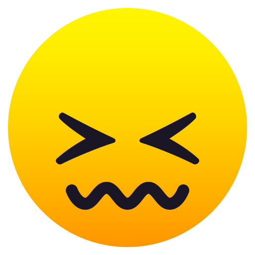 Verwirrtes Gesicht