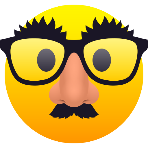 Verkleidetes Gesicht