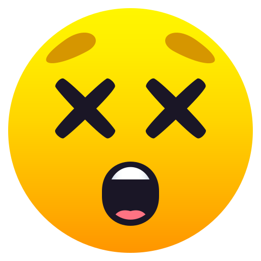 Benommenes Gesicht