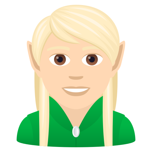 Elf(e): Helle Hautfarbe