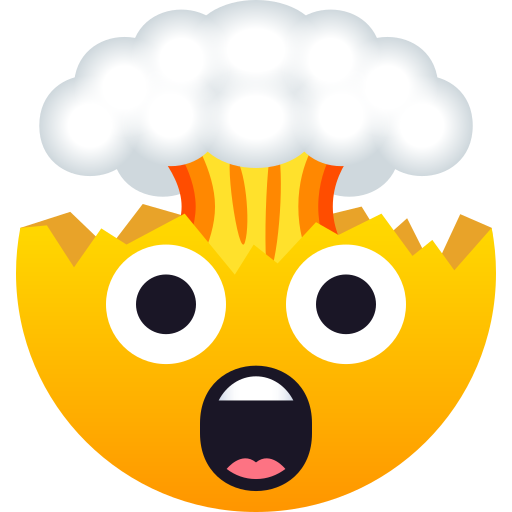 Explodierender Kopf