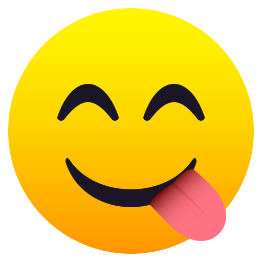 Sich Die Lippen Leckendes Gesicht