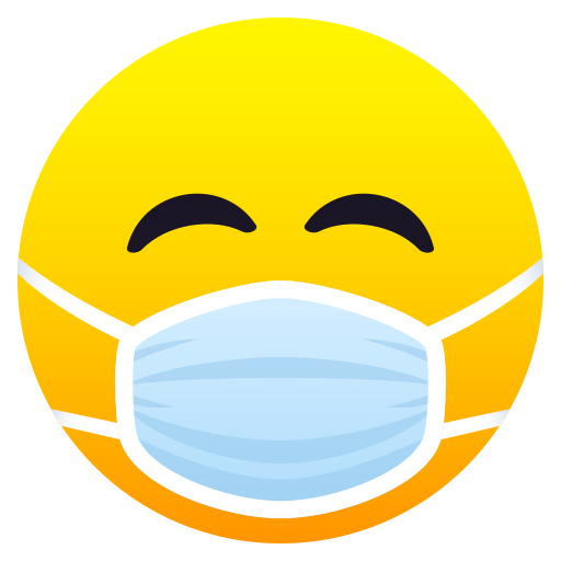 Gesicht Mit Atemschutzmaske
