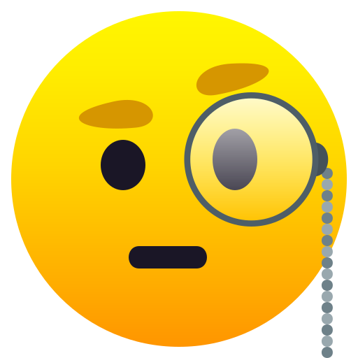Gesicht Mit Monokel