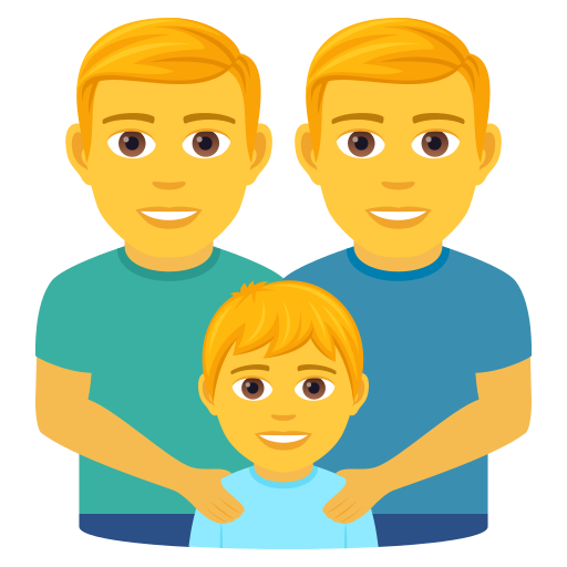 Familie: Mann, Mann, Junge