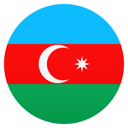 Flagge: Aserbaidschan