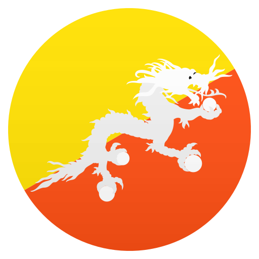 Flagge: Bhutan