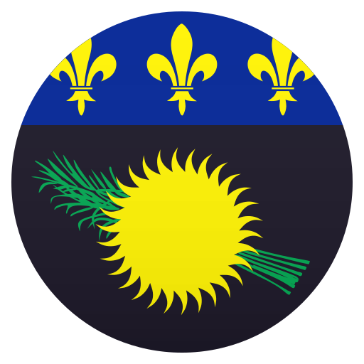 Flagge: Guadeloupe
