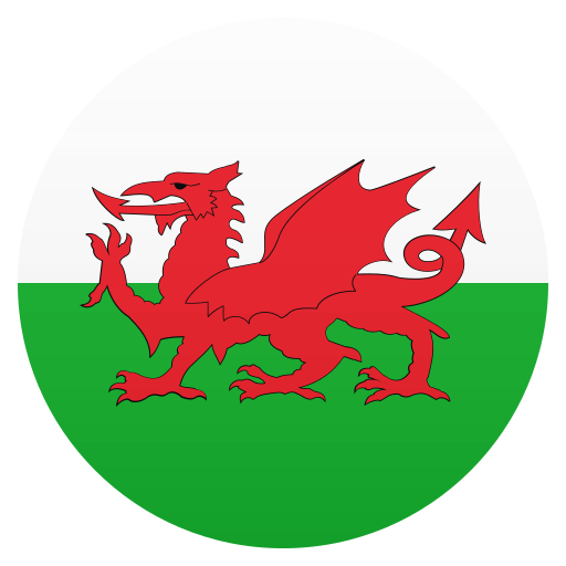 Flagge: Wales