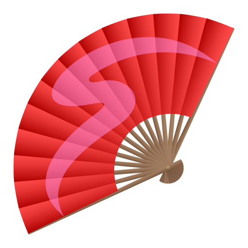 Faltbarer Handfächer