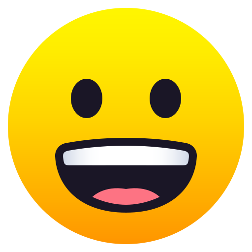 Grinsendes Gesicht