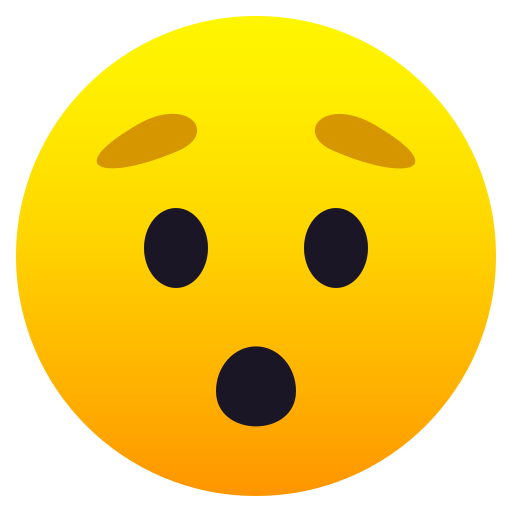 Verdutztes Gesicht