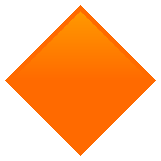 Große Orangefarbene Raute
