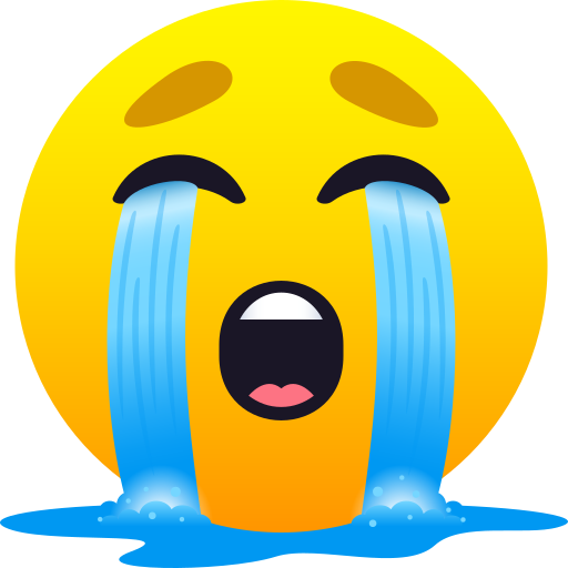 Heulendes Gesicht